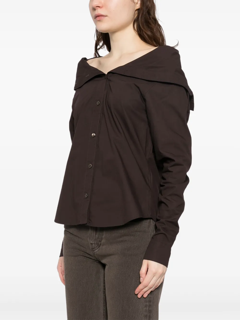 Our Legacy Kaonashi Shirt In Brown