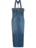 Jean Paul Gaultier The denim overall dress - Blue