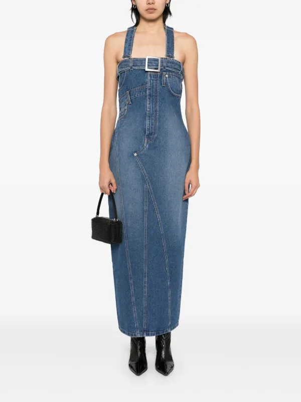 Jean Paul Gaultier The Denim Overall Dress | Blue | FARFETCH Jean Paul Gaultier The Denim Overall Dress | Blue | FARFETCH
