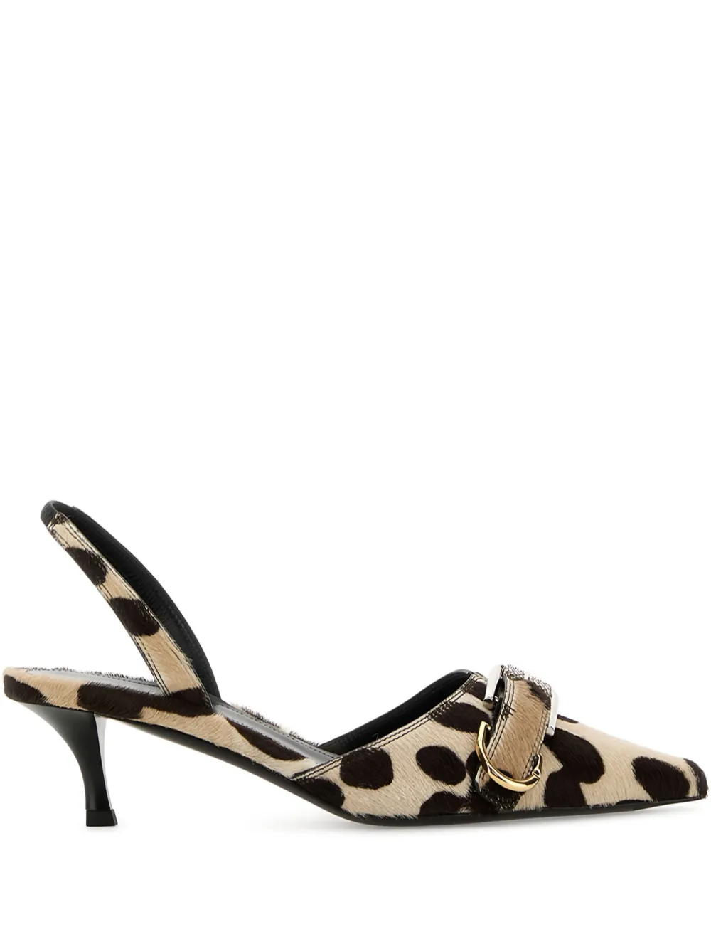 Givenchy 45 mm Voyou slingback pumps Beige