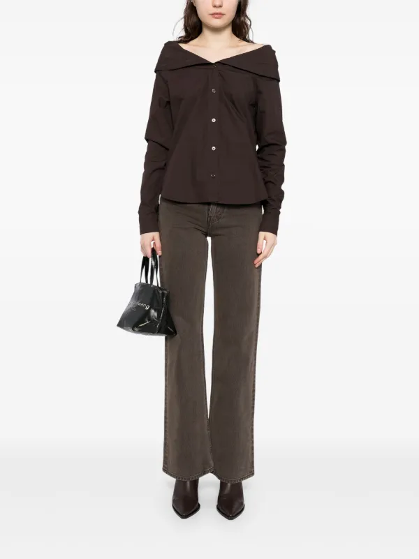 【関税込み】OUR LEGACY ブラウン ブーツカット ジーンズ OUR LEGACY ブーツカット ジーンズ | ブラウン | FARFETCH JP