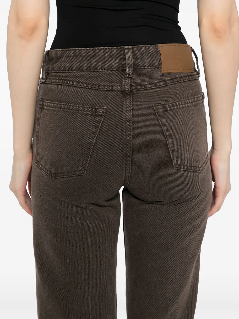 OUR LEGACY Bootcut jeans Bruin