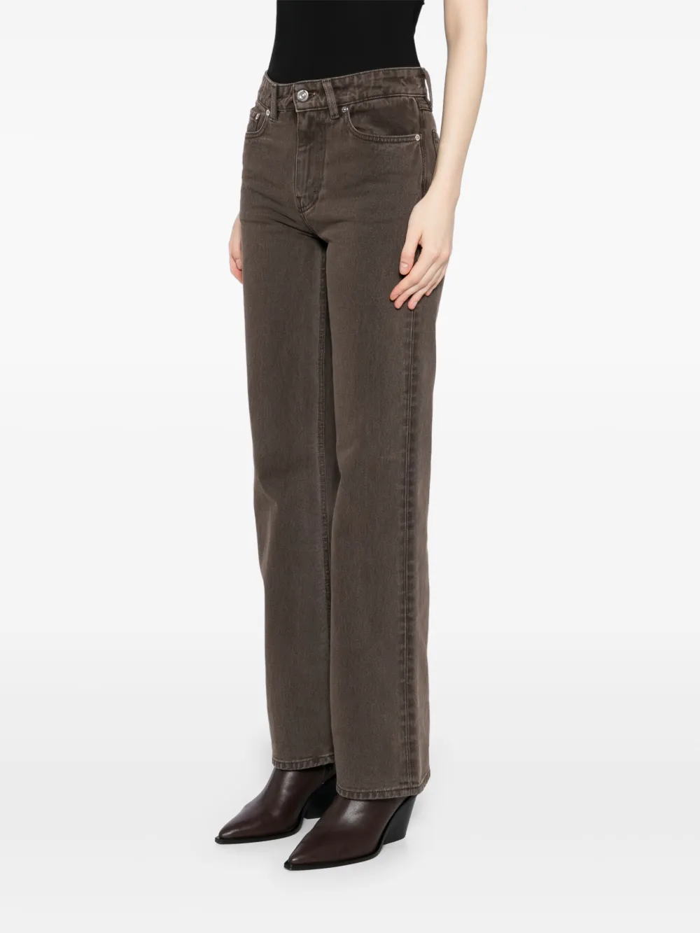 OUR LEGACY Bootcut jeans Bruin
