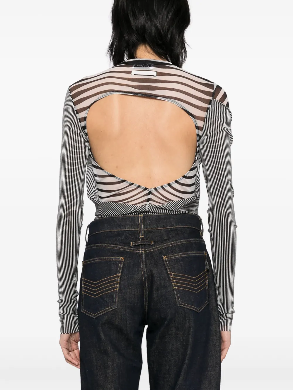 JEAN PAUL GAULTIER THE DRAPED BODY MORPHING BODYSUIT