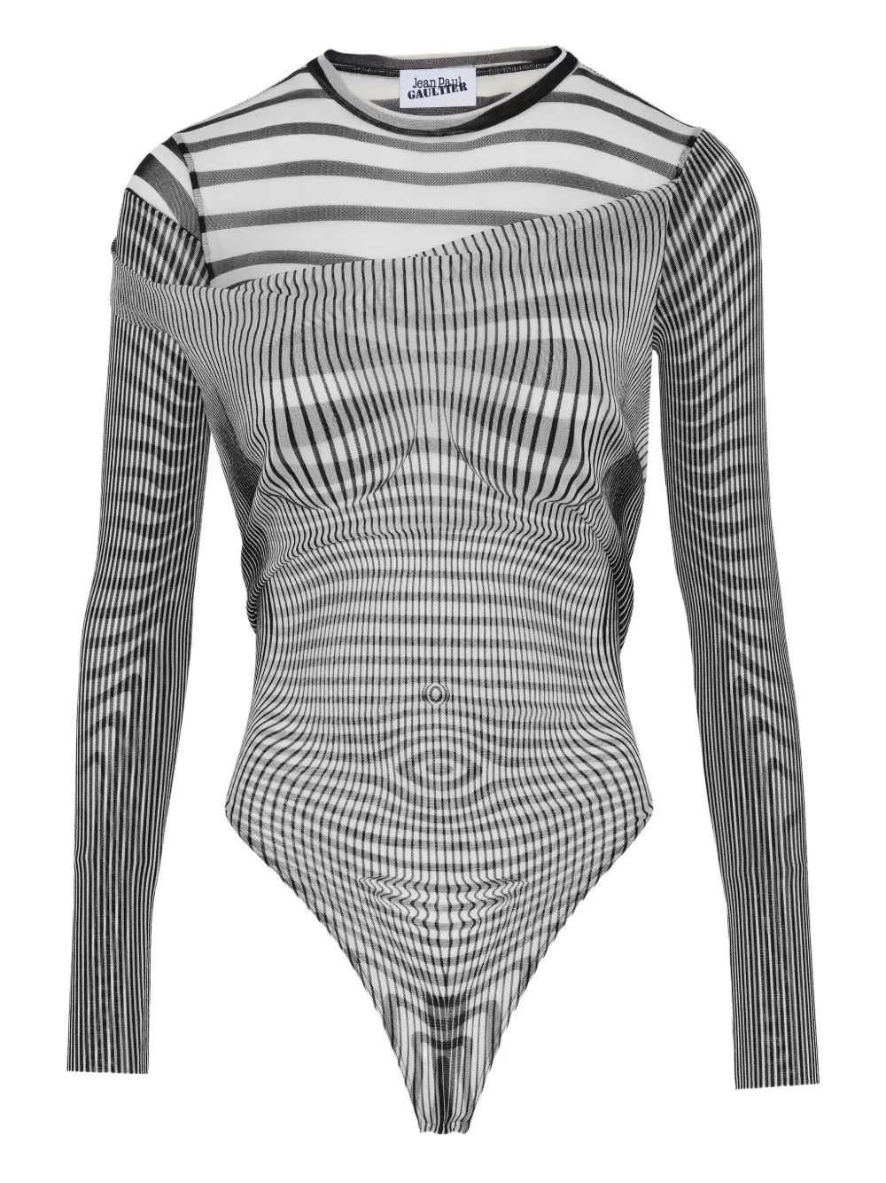 Jean Paul Gaultier Body The draped body morphing - Nero