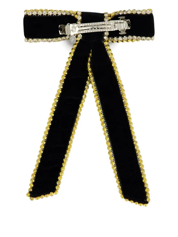 Lelet NY Lilly Bow Clip | Black | FARFETCH