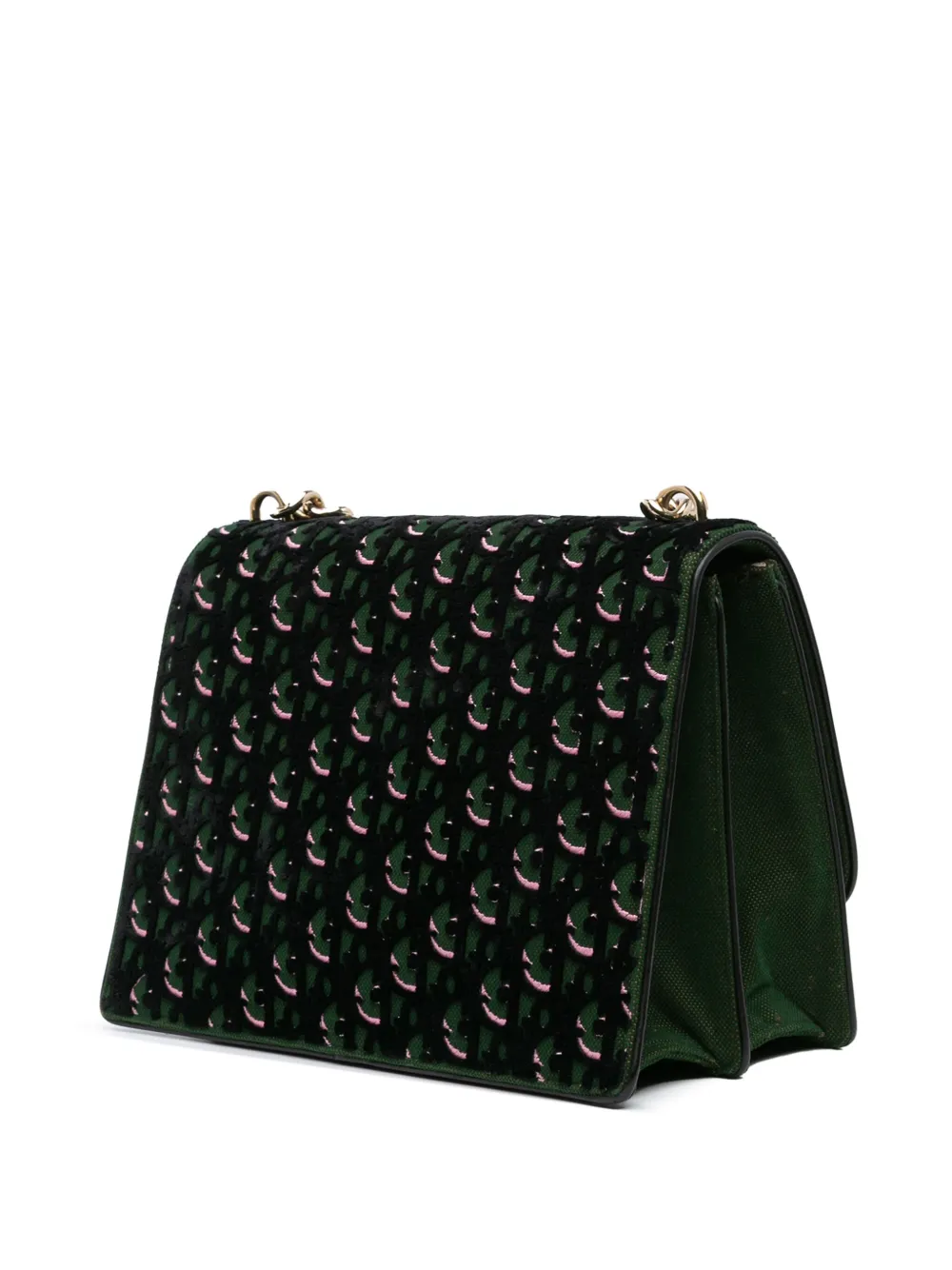 Christian Dior Pre-Owned Borsa a tracolla Diorama in velluto con motivo Oblique 2016 | Borse Pre-owned | Image 3