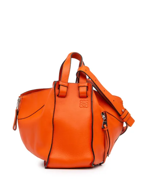 Loewe Pre-Owned 2017 Small Leather Hammock satchel