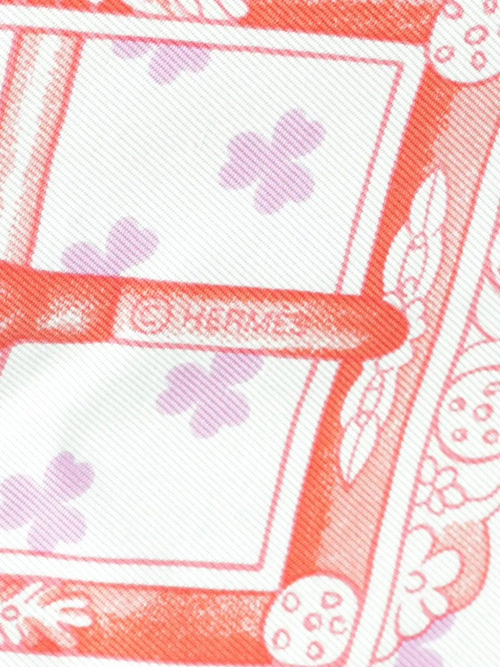 Hermès Pre-Owned 2010 Carré 90 silk scarf - Groen