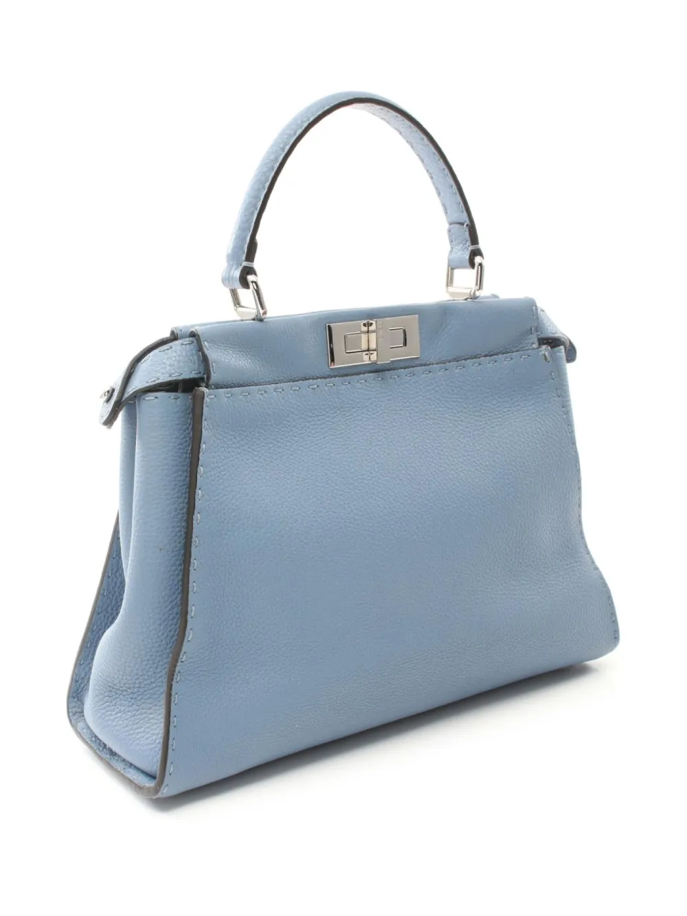 Fendi Pre-Owned 2010s Selleria Peekaboo two-way handbag - Blauw