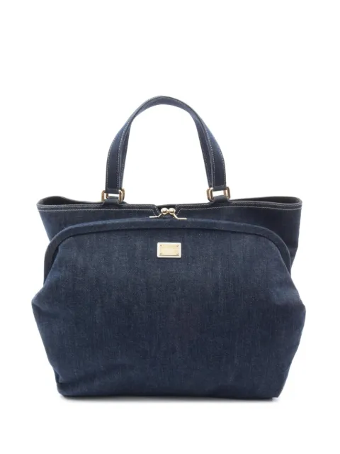 Dolce & Gabbana Pre-Owned 2010s denim handbag
