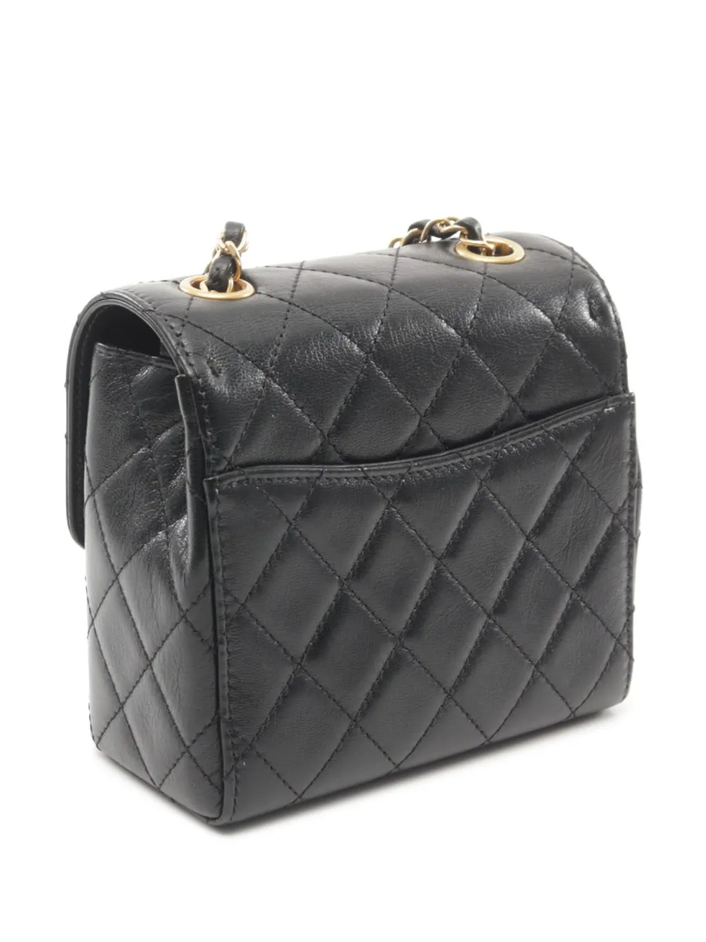 CHANEL Pre-Owned 2021 Mini Classic schoudertas - Zwart