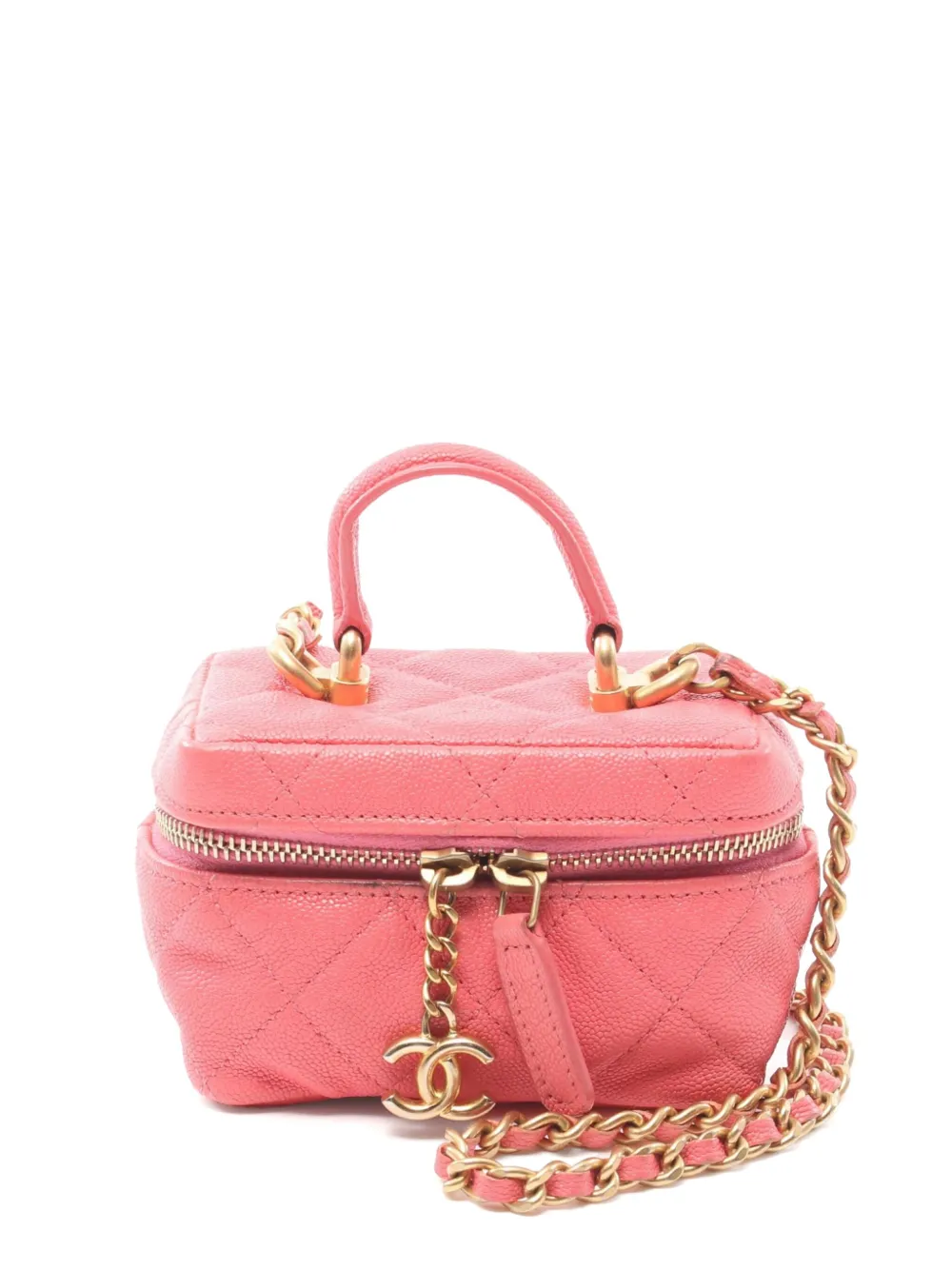 Image 1 of CHANEL Pre-Owned 2021-2022 Mini Vanity chain shoulder bag
