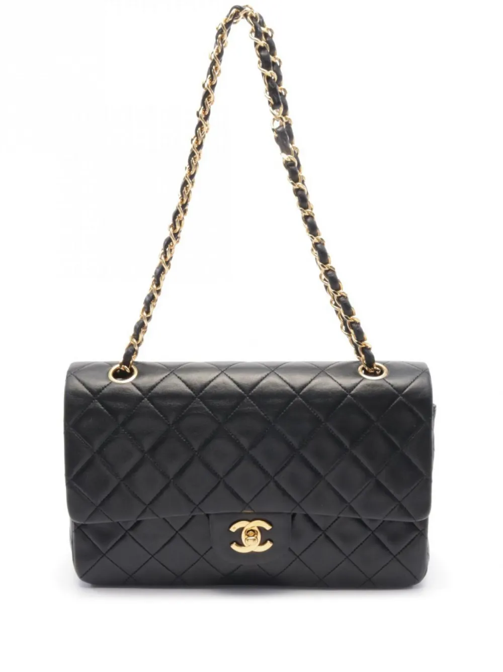 CHANEL Pre-Owned 1986-1988 Double Flap shoulder bag | Black | Image 1