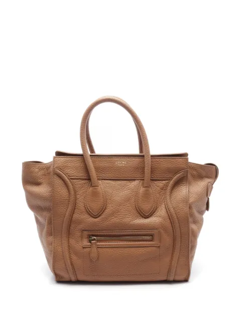 Céline Pre-Owned 2000s micro Luggage handbag
