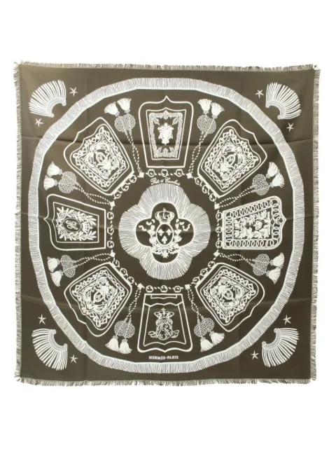 Hermès Pre-Owned foulard Sabre Ornament 80 en soie (années 2020)