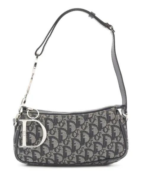 Christian Dior Pre-Owned sac porté épaule à motif Trotter (années 00)