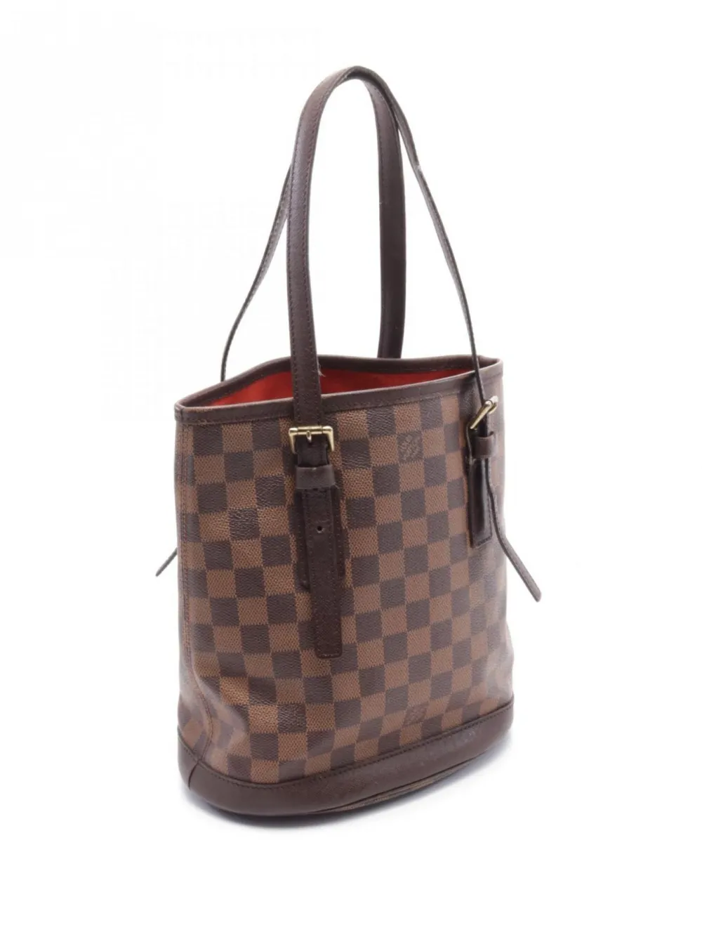 Louis Vuitton Pre-Owned 1990 Damier Ebène Male schoudertas - Bruin