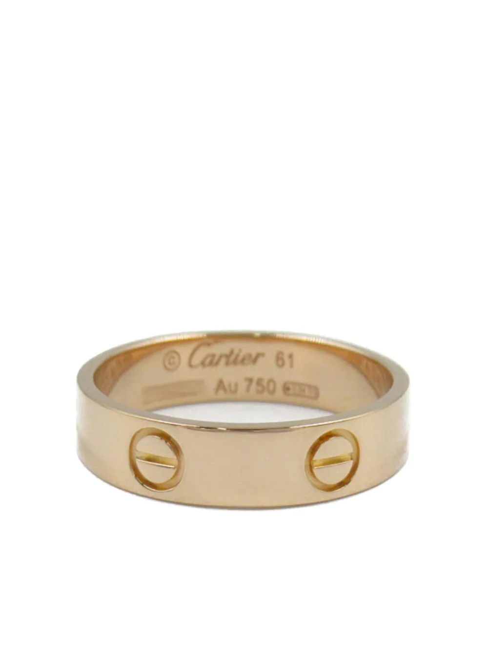 Cartier 2010s Love リング 18Kローズゴールド - ゴールドトーン Cartier 2010s Love リング 18Kローズゴールド - ゴールドトーン