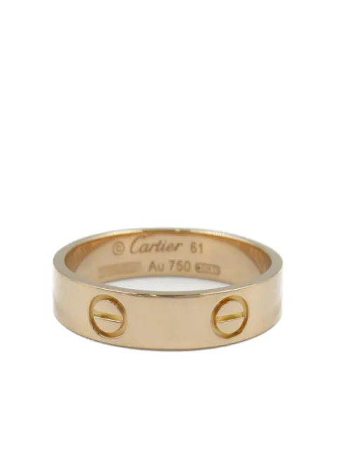 Cartier anillo Love en oro rosa de 18kt 2010