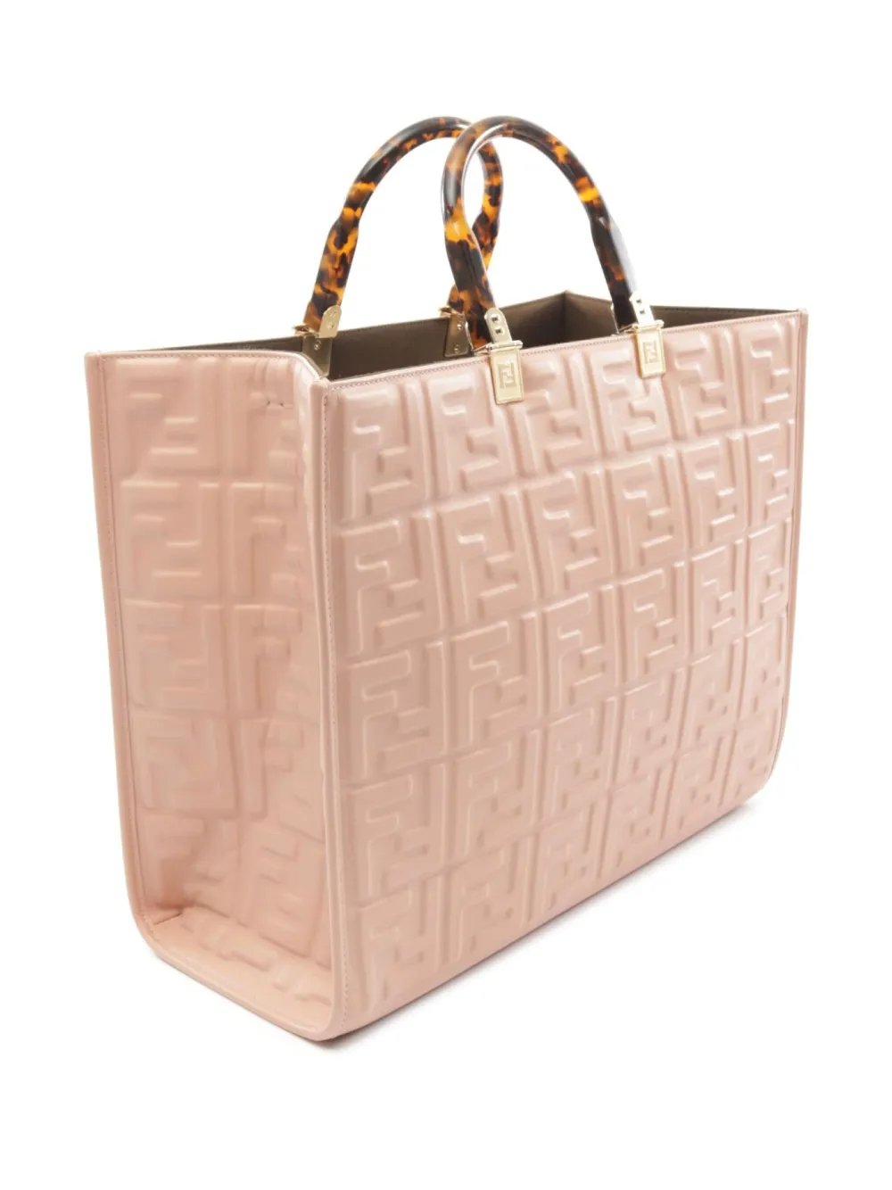 Fendi Pre-Owned 2010s medium Sunshine handtas - Roze