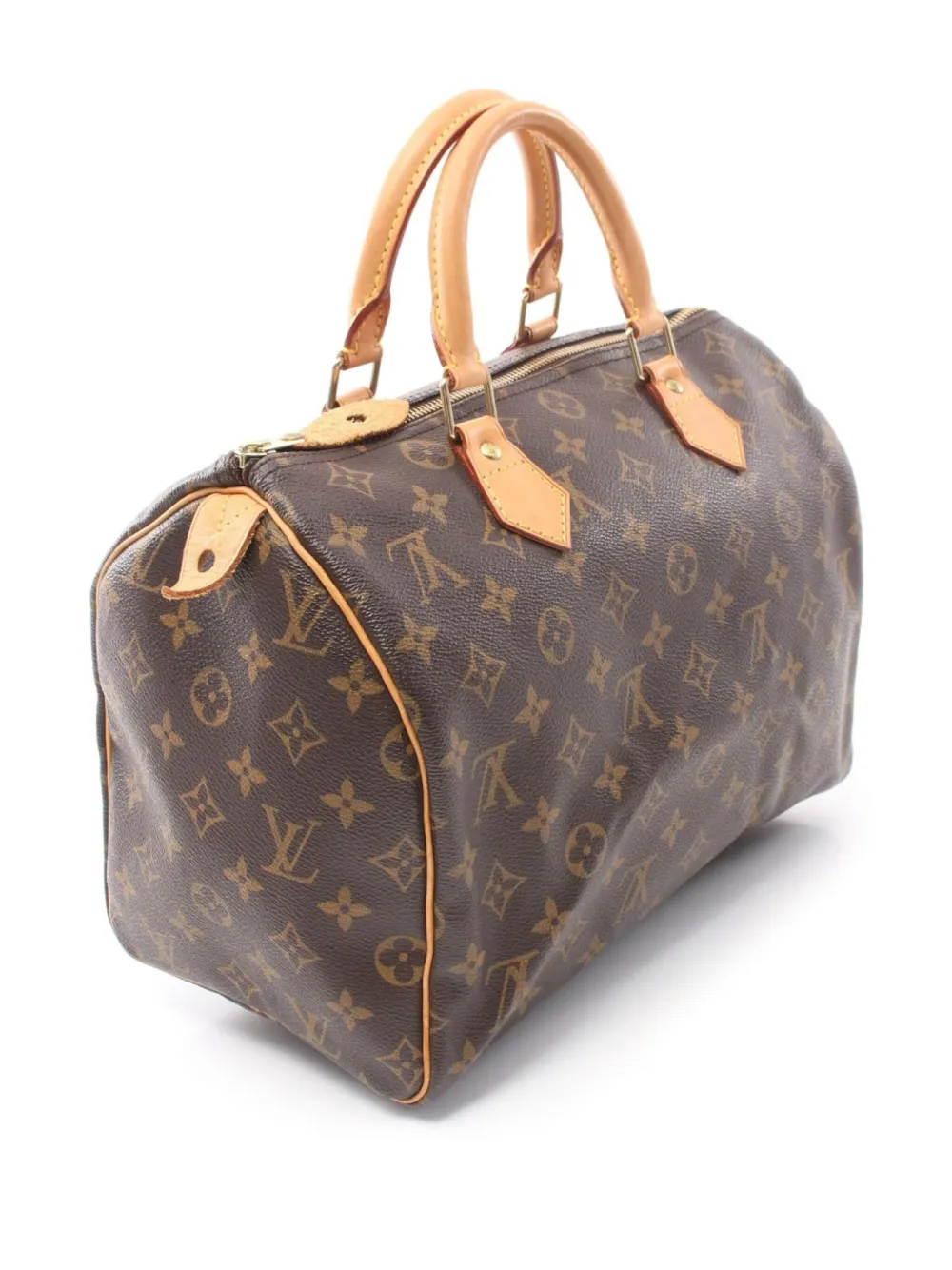Louis Vuitton Pre-Owned 2003 Speedy 30 handtas - Bruin