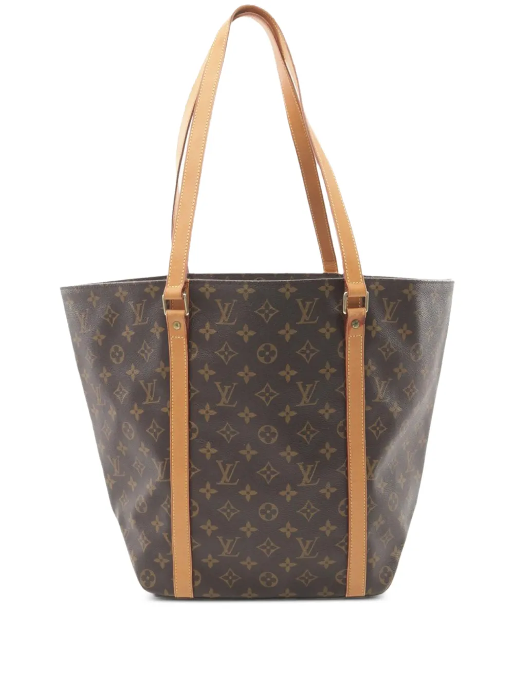 Louis Vuitton Pre-Owned 1998 サック ショッピング トートバッグ - ブラウン Louis Vuitton Pre-Owned 1998 サック ショッピング トートバッグ - ブラウン