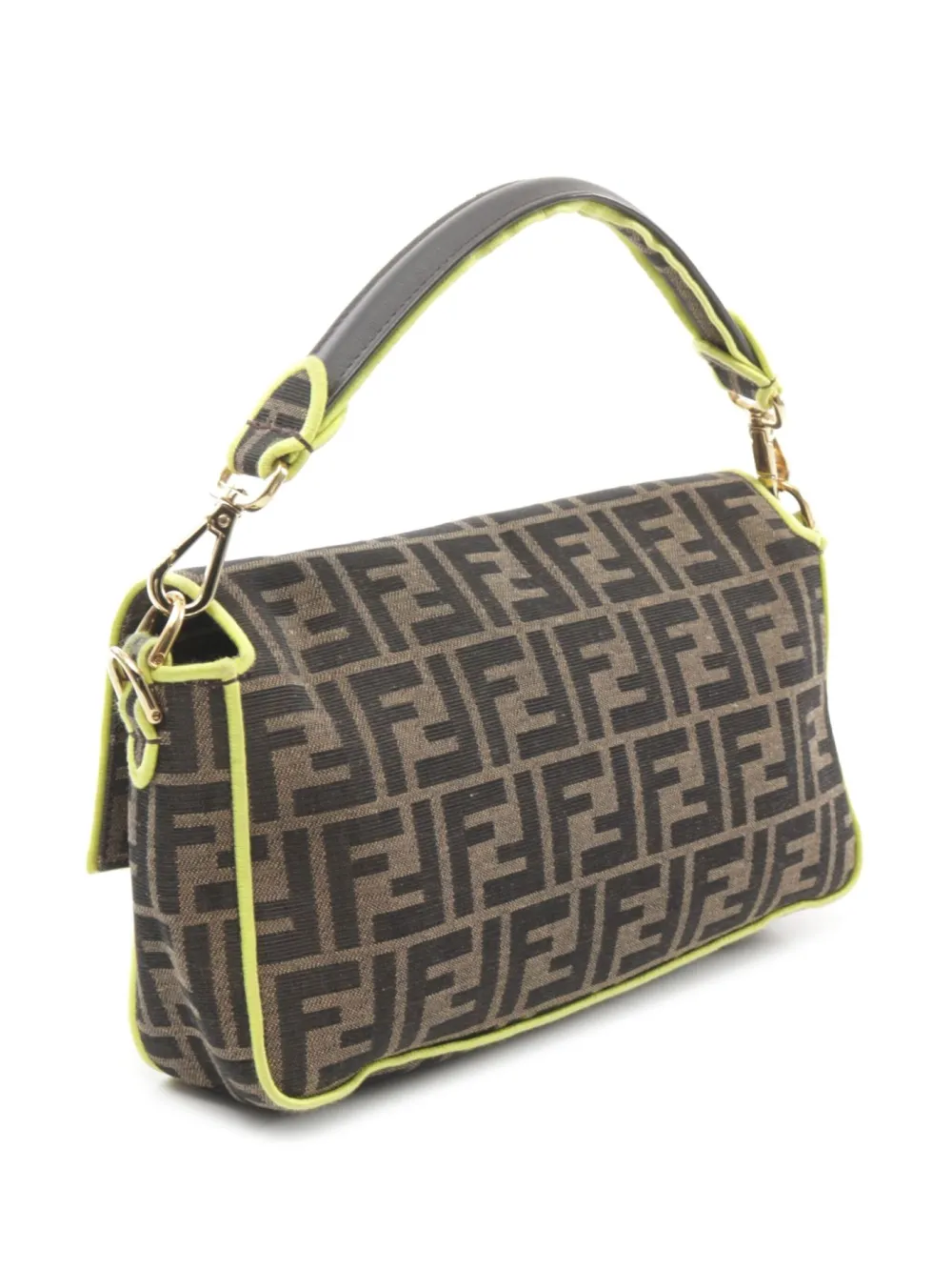 Fendi Pre-Owned 2010s zucca schoudertas - Bruin