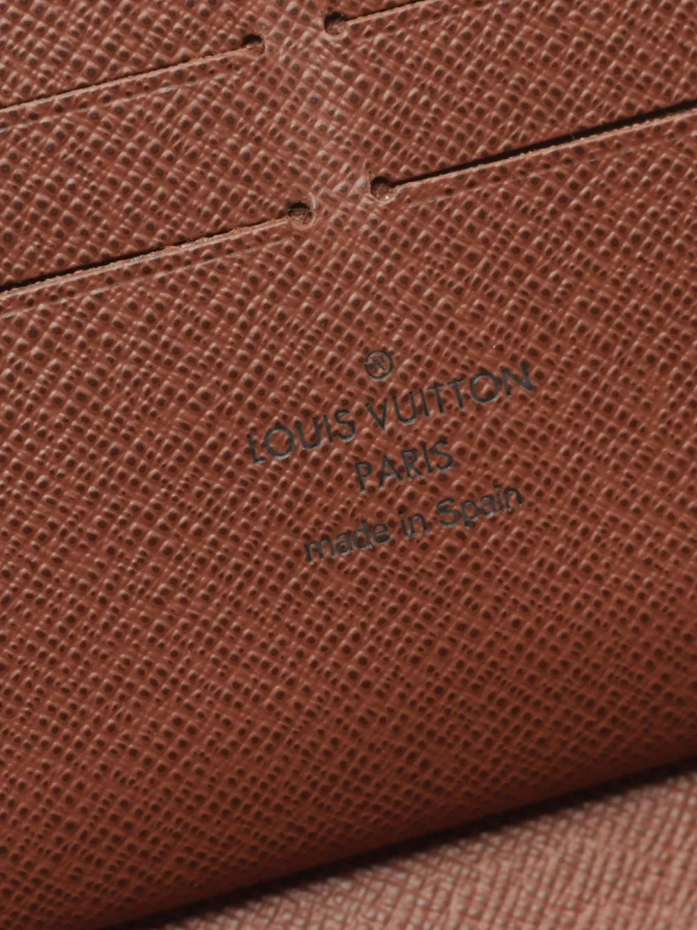 Pre-owned Louis Vuitton 2021s Monogram Zippy Organizer Wallet In Brown