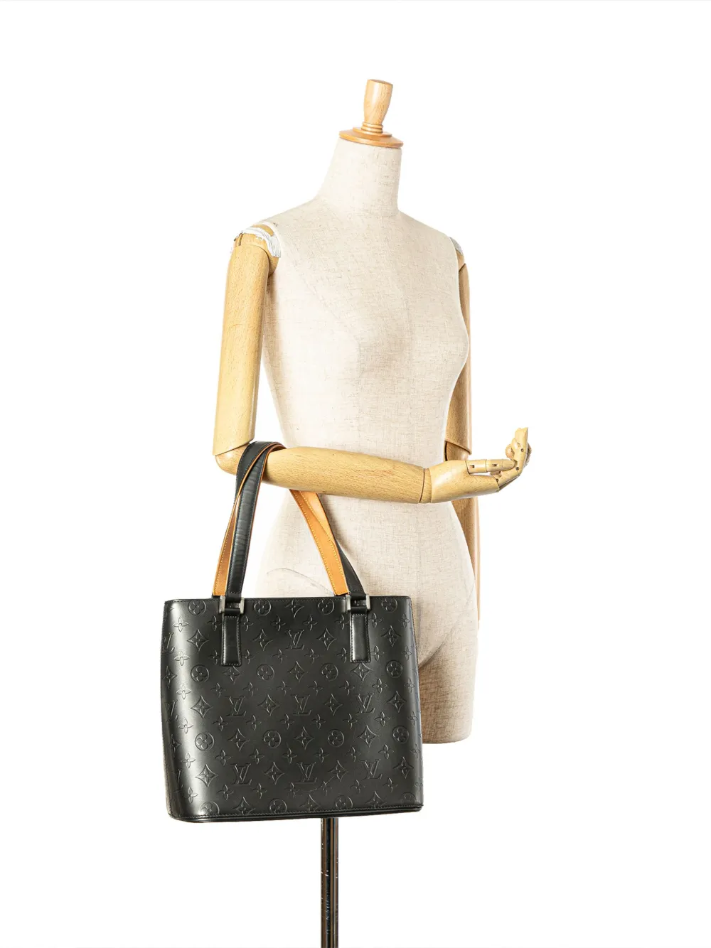 Louis Vuitton Pre-Owned 2002 Monogram Mat Stockton tote bag - Grijs