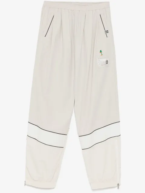 Maison MIHARA YASUHIRO embroidered  track pants