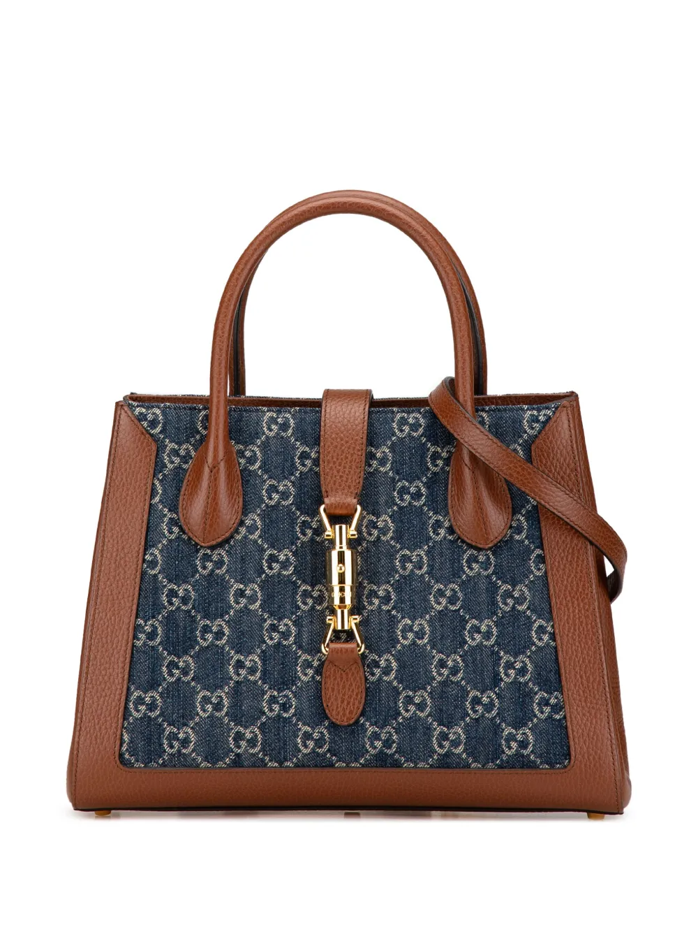 2016-2025 Medium GG Denim Jackie 1961 satchel