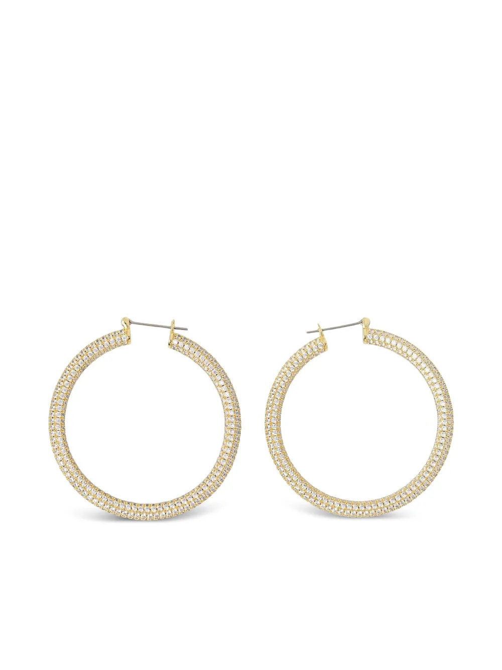 Luv Aj  hoop earrings | Gold | Image 1