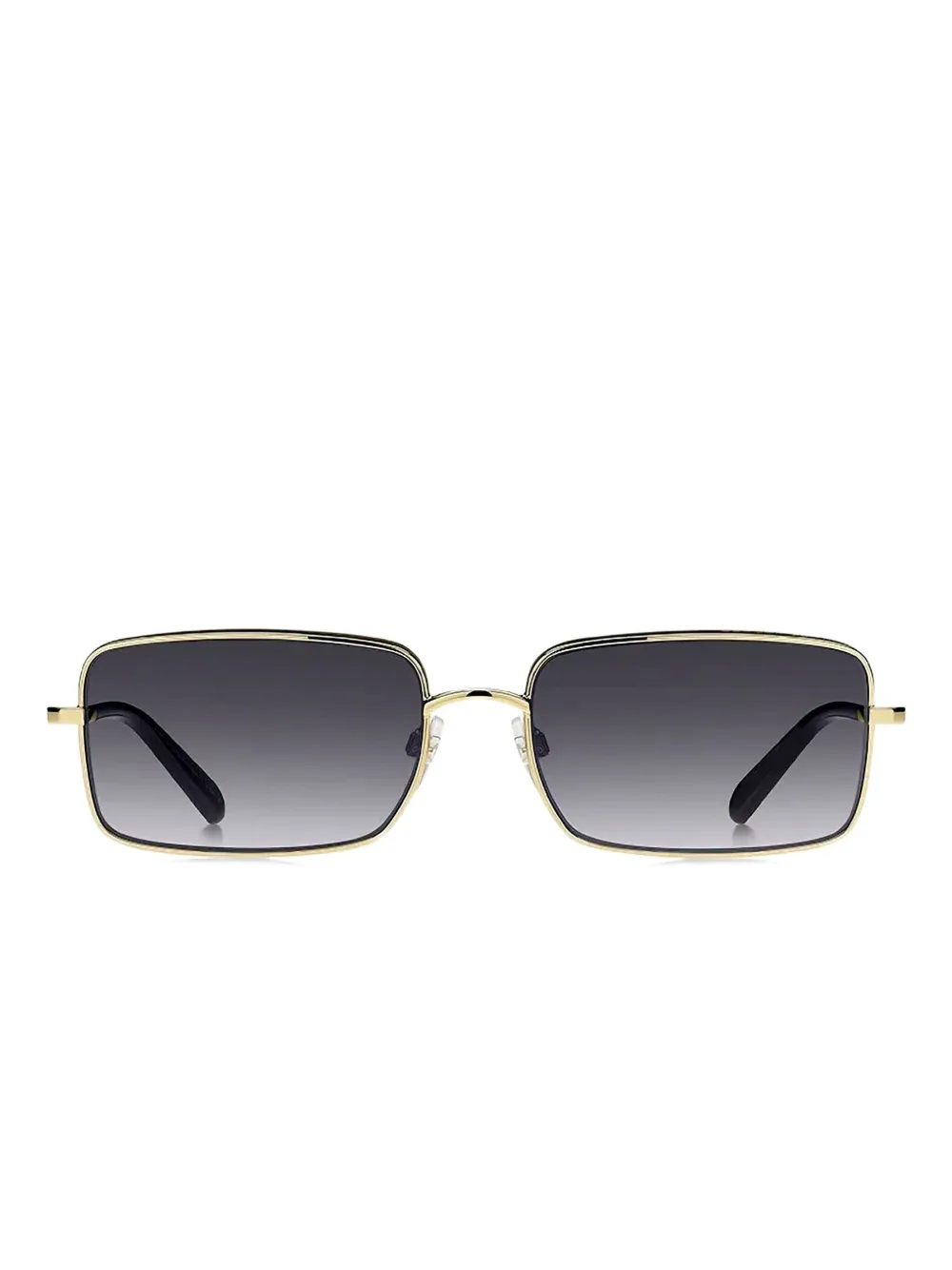 Marc Jacobs Eyewear スクエアフレーム サングラス - ゴールドトーン Marc Jacobs Eyewear スクエアフレーム サングラス - ゴールドトーン