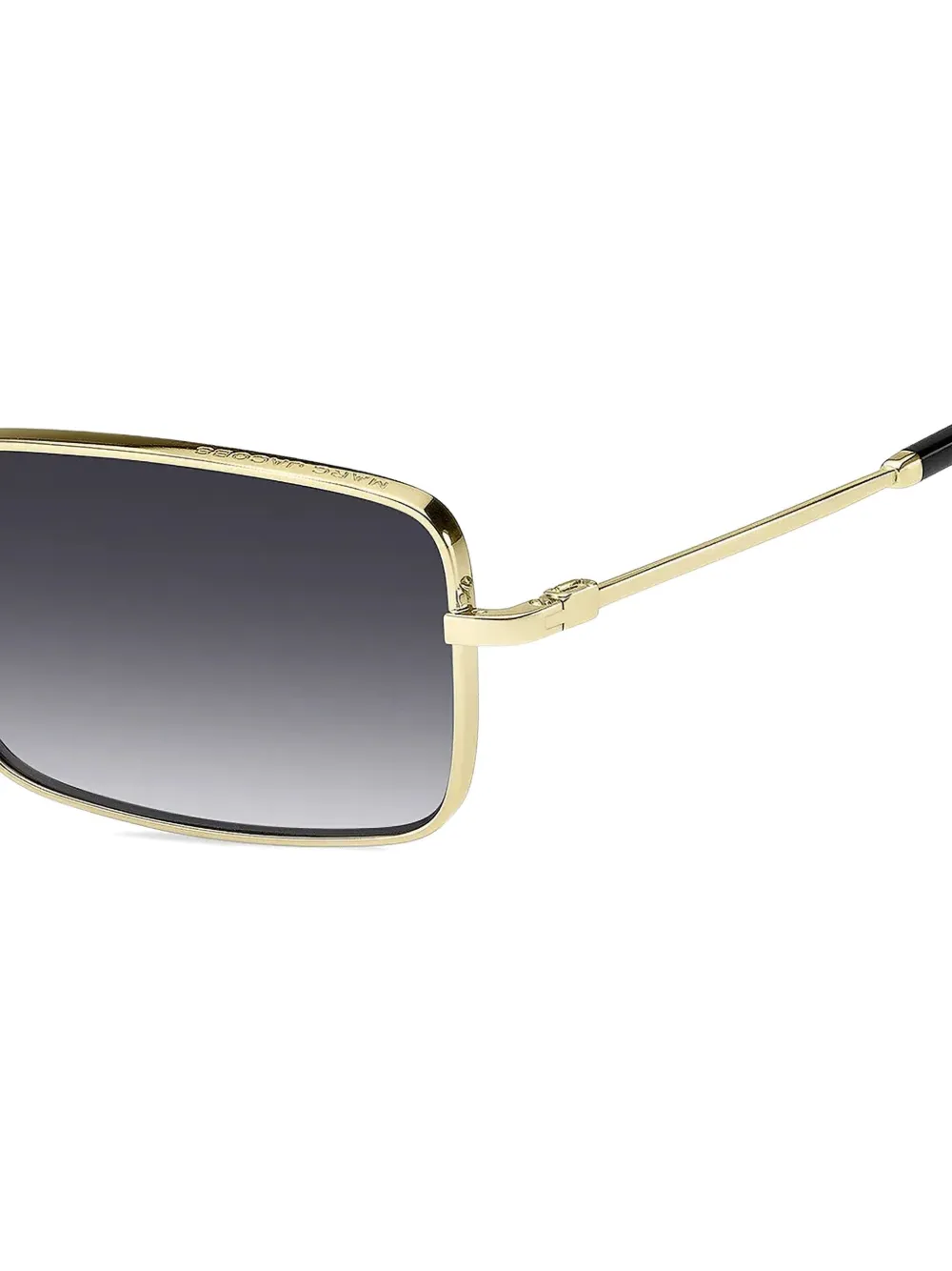 Marc Jacobs Eyewear Zonnebril met rechthoekig montuur Goud