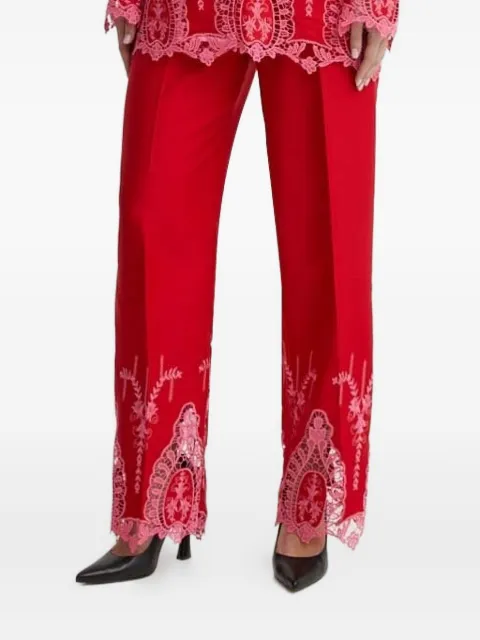 NEVER FULLY DRESSED high-waisted trousers