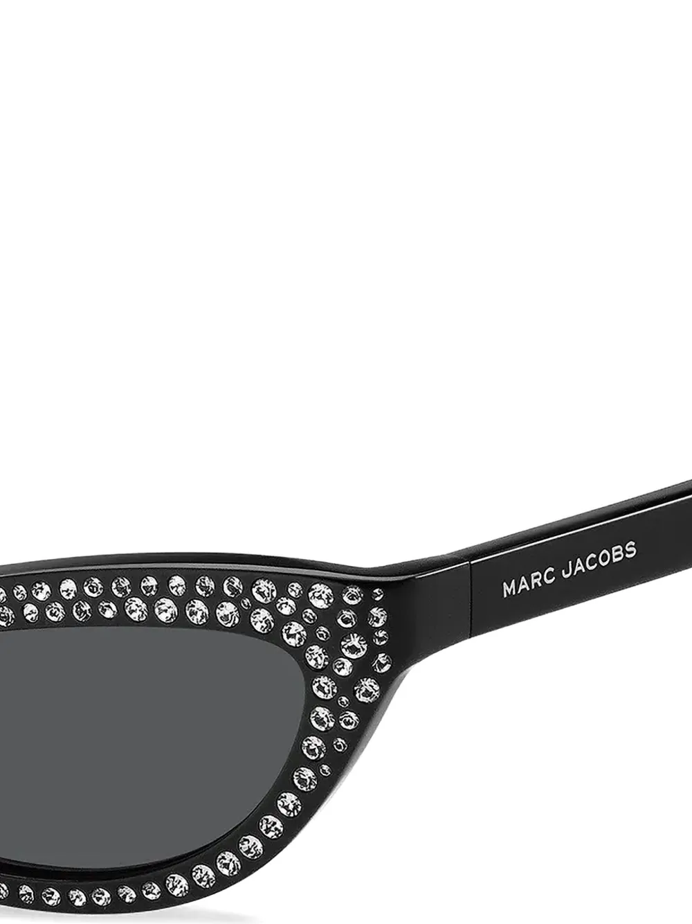 Marc Jacobs Eyewear Zonnebril met cat-eye montuur Zwart