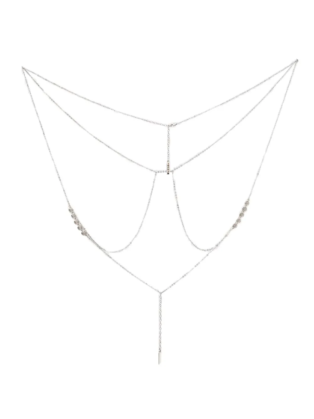 Luv Aj Rosette chain body jewellery - シルバートーン Luv Aj Rosette chain body jewellery - シルバートーン