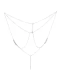 Luv Aj Rosette chain body jewellery - Silver