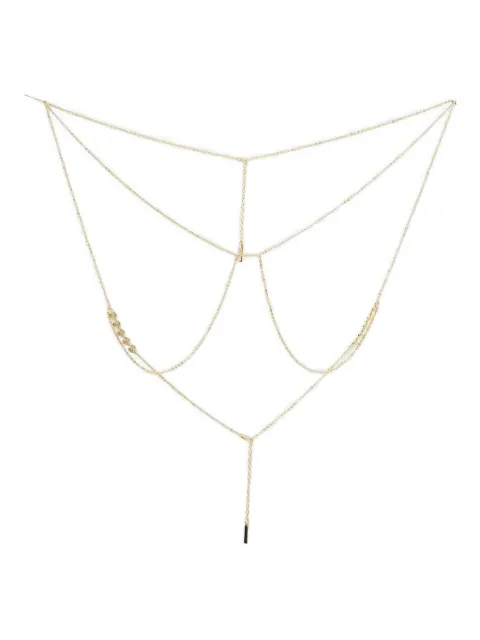 Luv Aj spiral-detail multi-chain necklace
