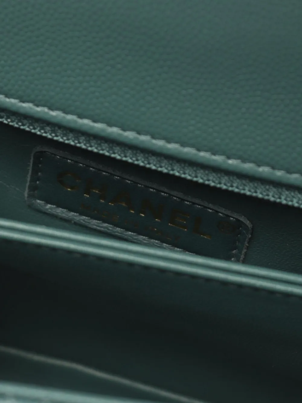 Pre-owned Chanel 2021 Coco Tote Bag In Green