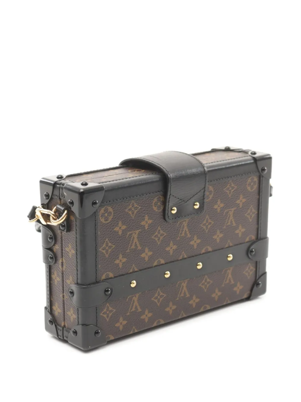 Louis Vuitton Pre-Owned 2019 Petite Malle handtas - Bruin