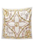 Louis Vuitton Pre-Owned 2023 Carres 90 scarf - White
