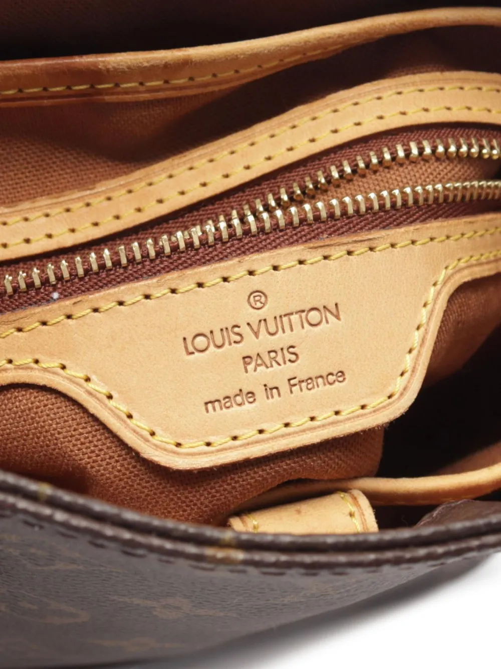 Pre-owned Louis Vuitton 2000 Vavin Pm Handbag In ブラウン