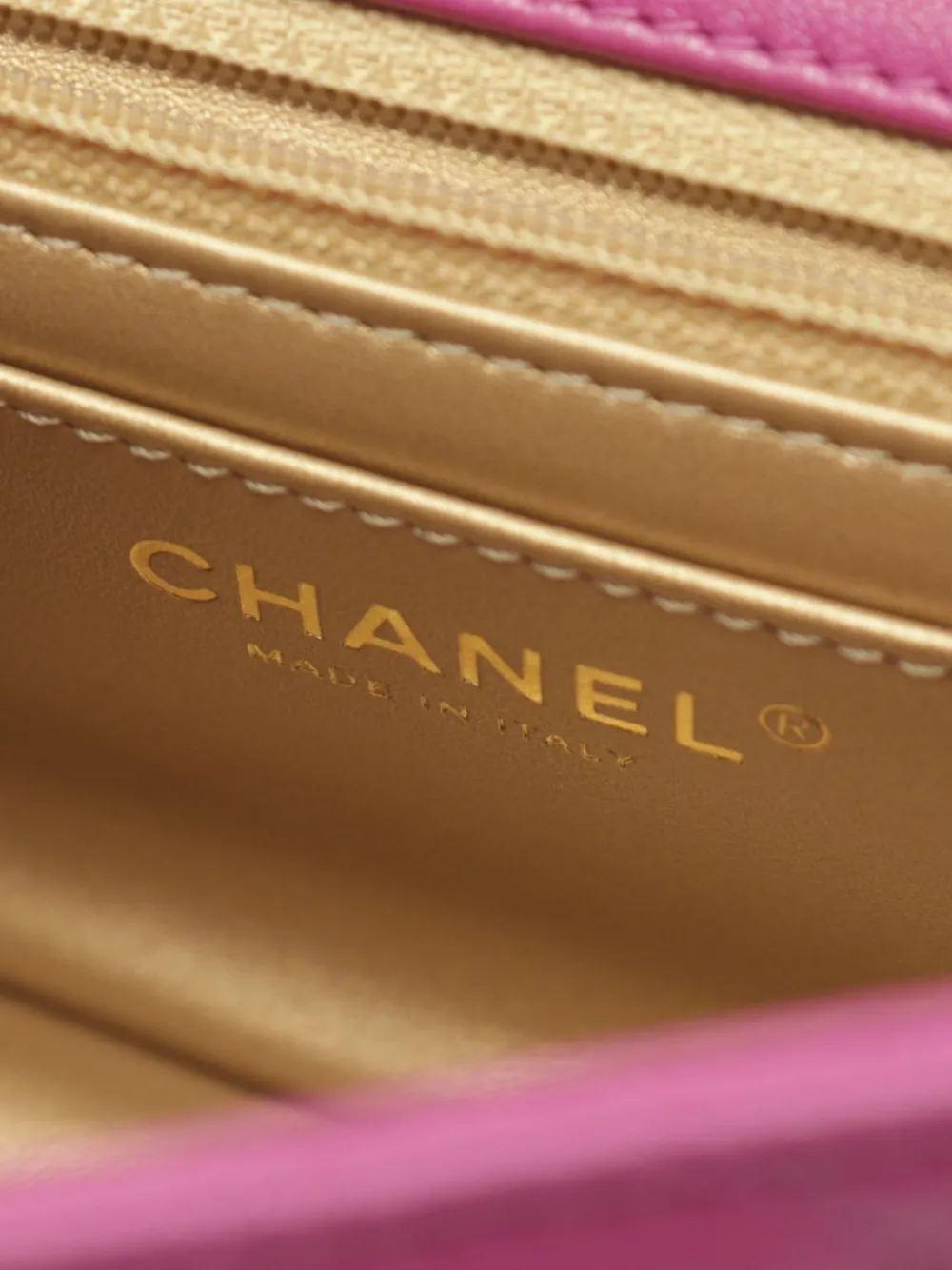 Pre-owned Chanel 2021-2022  Classic Flap Mini Shoulder Bag In Pink