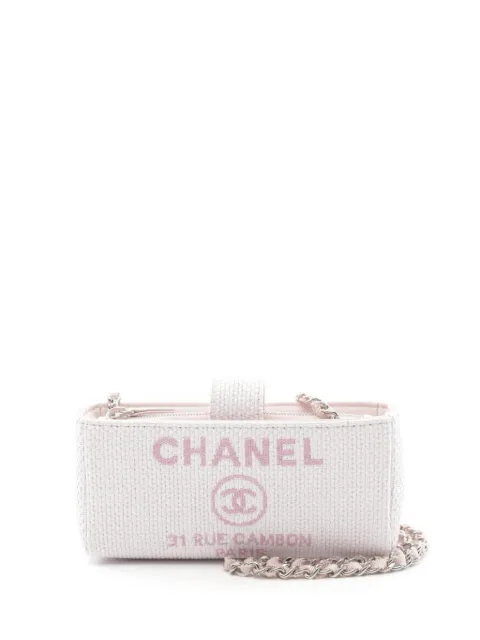 CHANEL Pre-Owned 2016-2017 Deauville shoulder bag
