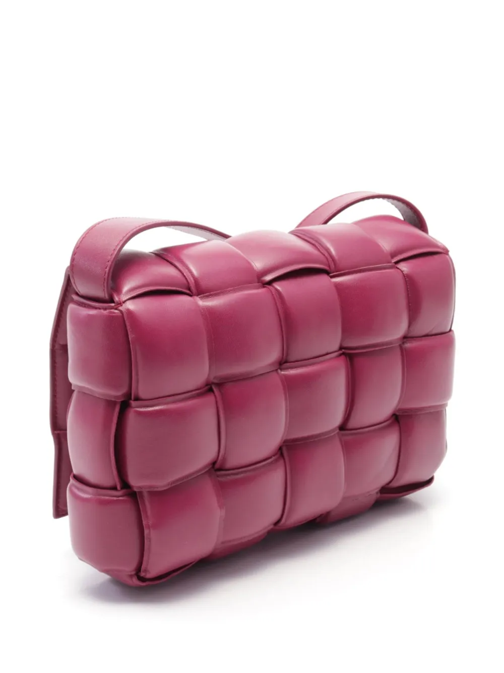 Bottega Veneta Pre-Owned 2010s Cassette gewatteerde schoudertas - Roze