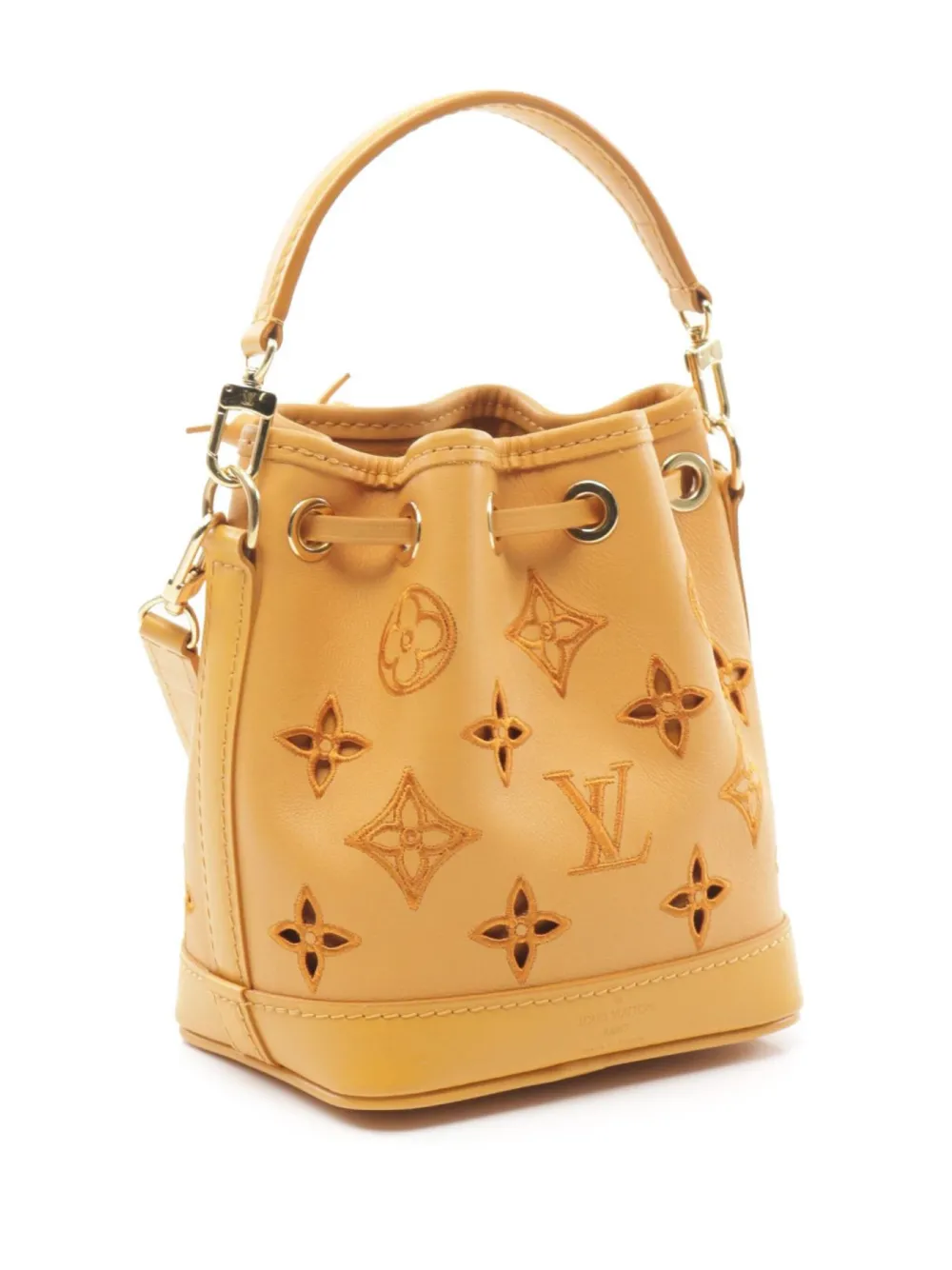 Louis Vuitton Pre-Owned 2021 Nano Noé two-way handbag - Geel