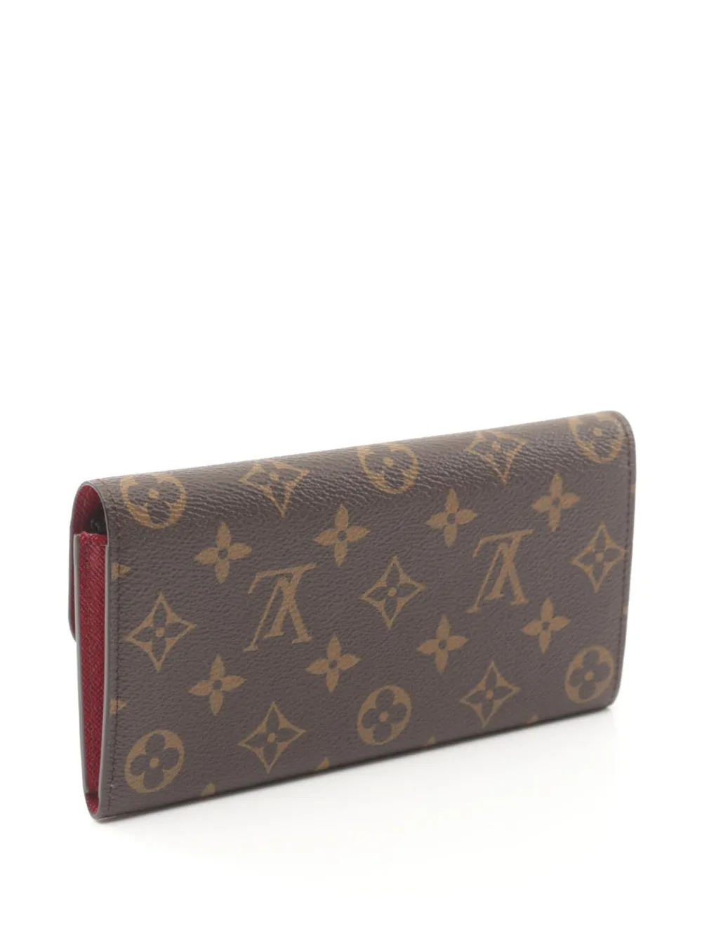 Louis Vuitton Pre-Owned 2021 Emily monogram bi-fold long wallet - Bruin