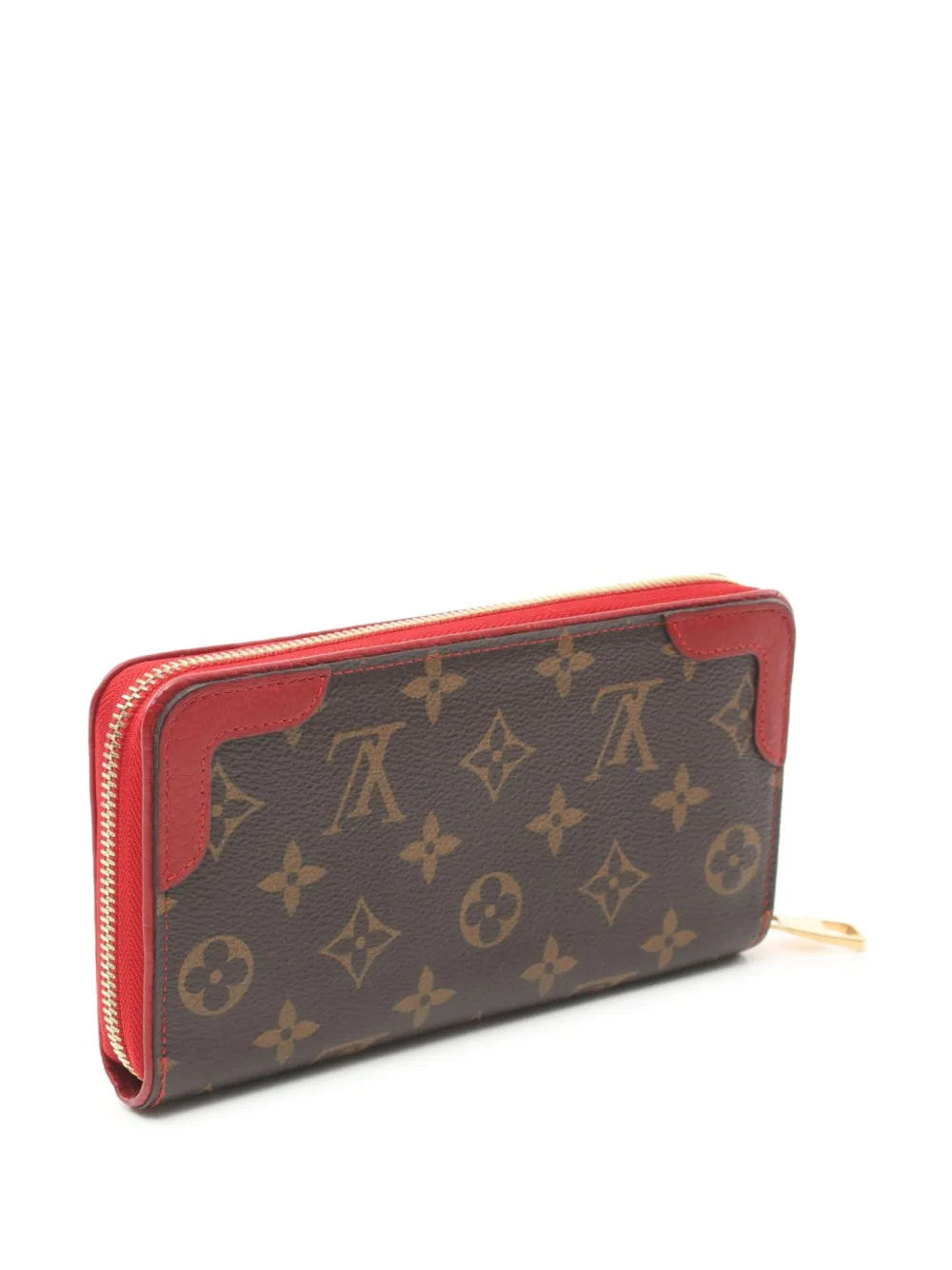 Louis Vuitton Pre-Owned 2019 Zippy Retiro lange portemonnee - Bruin